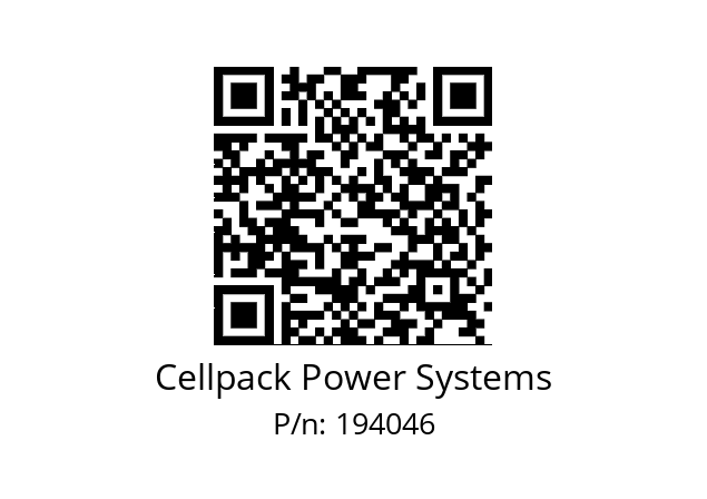   Cellpack Power Systems 194046