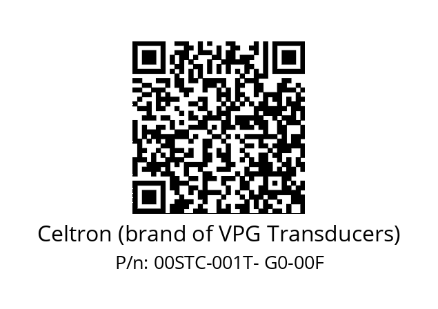   Celtron (brand of VPG Transducers) 00STC-001T- G0-00F