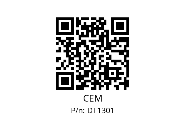   CEM DT1301