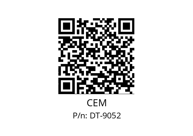   CEM DT-9052