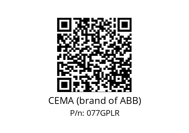   CEMA (brand of ABB) 077GPLR