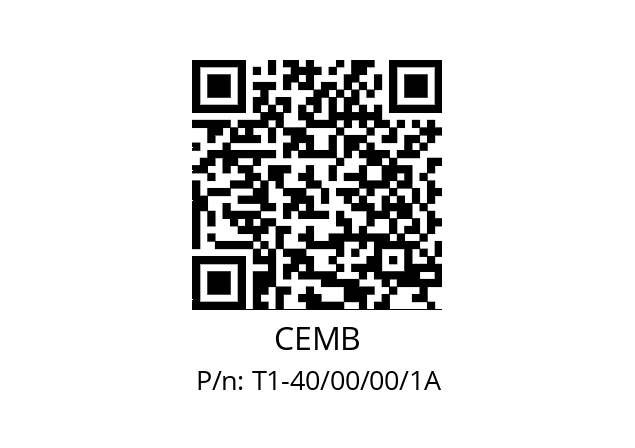   CEMB T1-40/00/00/1A