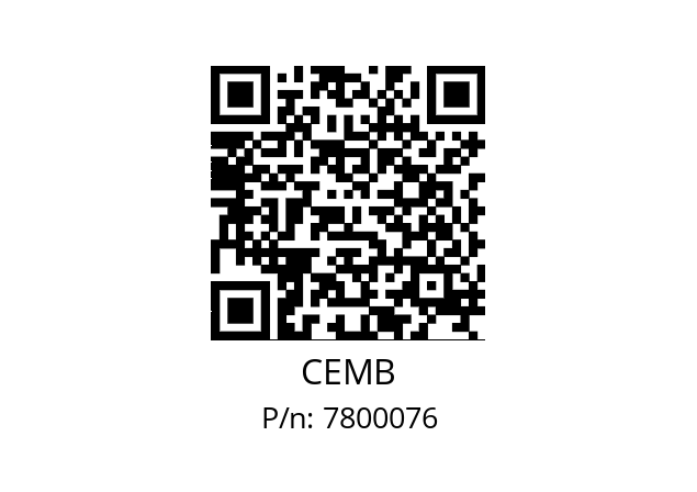   CEMB 7800076