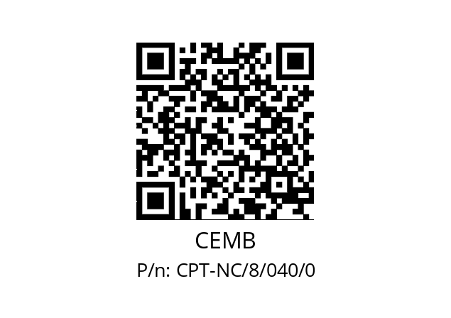   CEMB CPT-NC/8/040/0