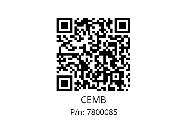   CEMB 7800085