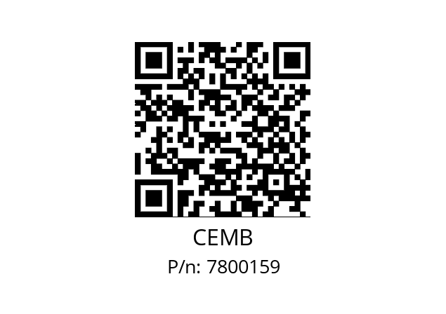   CEMB 7800159