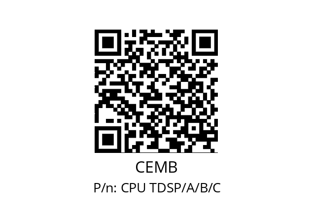   CEMB CPU TDSP/A/B/C