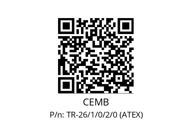   CEMB TR-26/1/0/2/0 (ATEX)