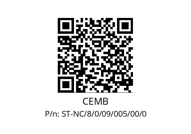   CEMB ST-NC/8/0/09/005/00/0