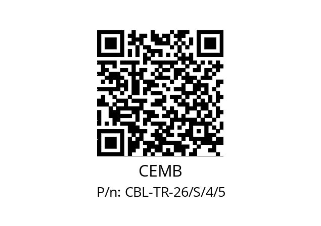   CEMB CBL-TR-26/S/4/5