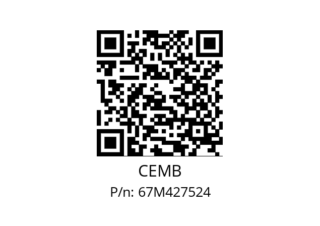   CEMB 67M427524