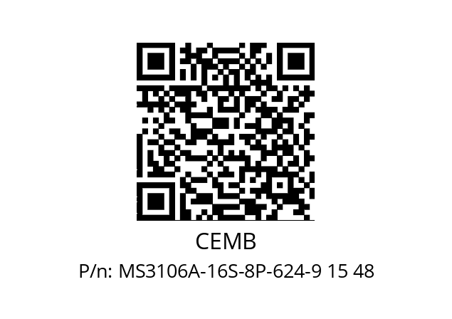   CEMB MS3106A-16S-8P-624-9 15 48