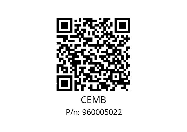   CEMB 960005022