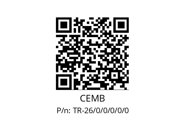   CEMB TR-26/0/0/0/0/0