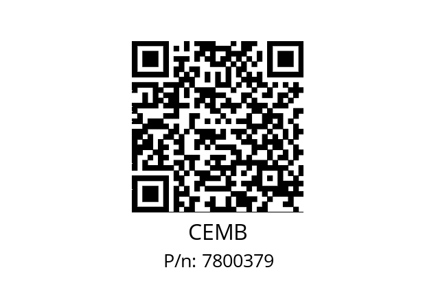   CEMB 7800379