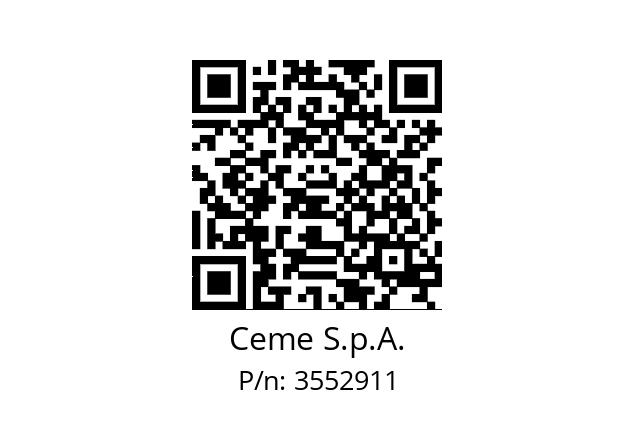   Ceme S.p.A. 3552911