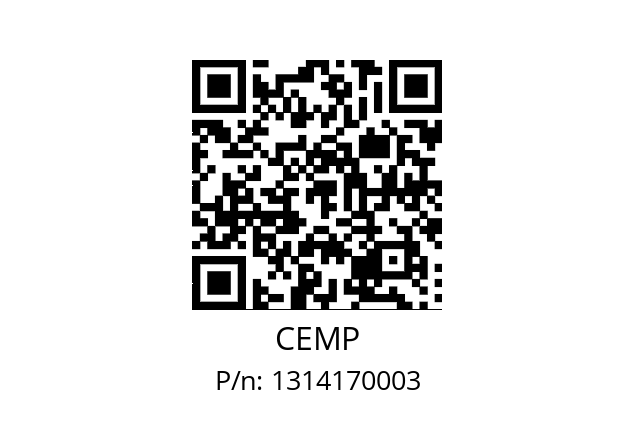   CEMP 1314170003