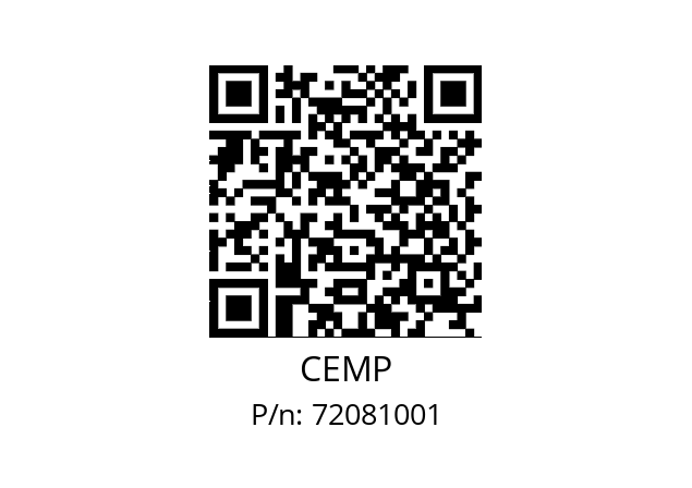   CEMP 72081001