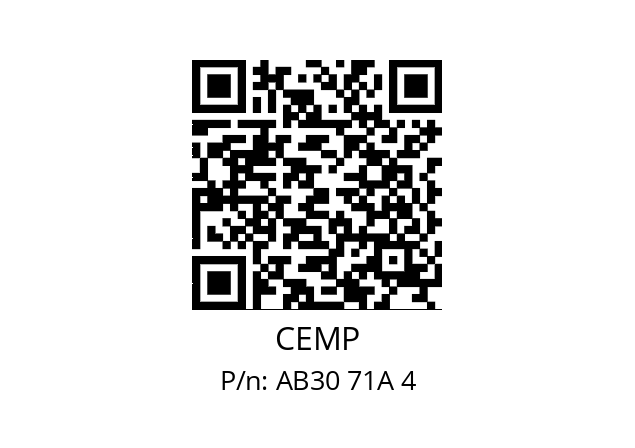   CEMP AB30 71A 4