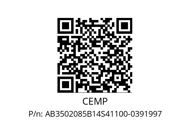   CEMP AB3502085B14S41100-0391997