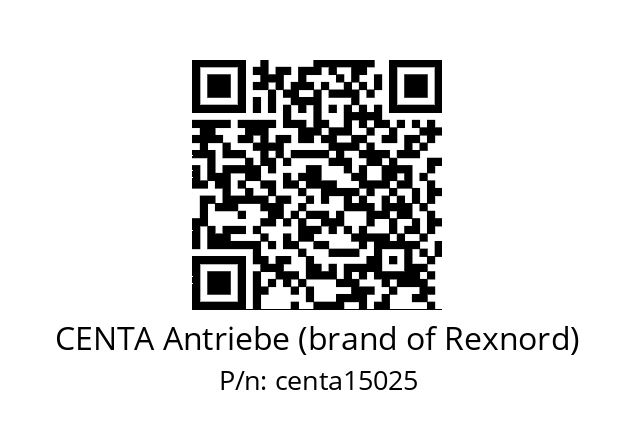   CENTA Antriebe (brand of Rexnord) centa15025