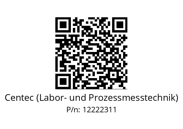   Centec (Labor- und Prozessmesstechnik) 12222311