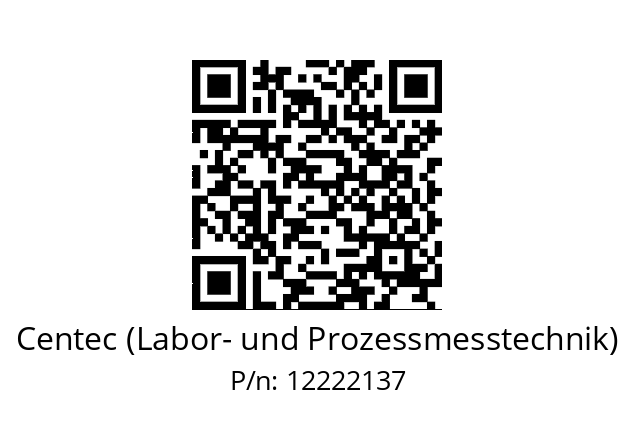   Centec (Labor- und Prozessmesstechnik) 12222137