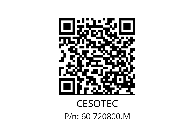   CESOTEC 60-720800.M