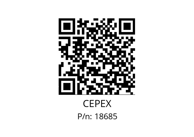   CEPEX 18685