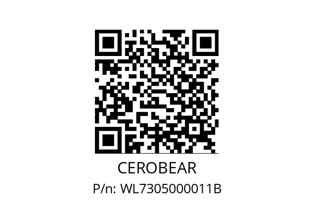   CEROBEAR WL7305000011B