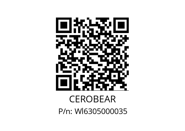   CEROBEAR Wl6305000035