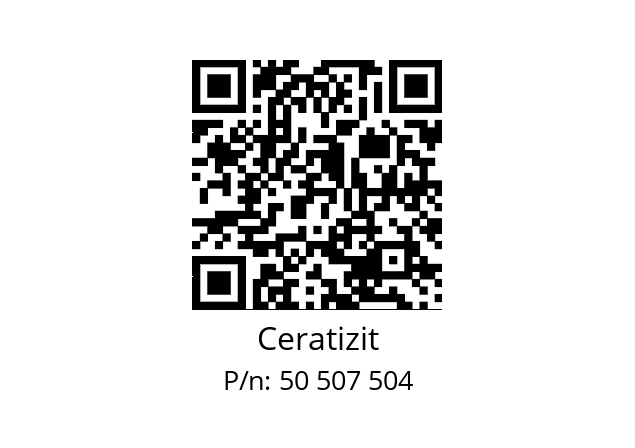   Ceratizit 50 507 504