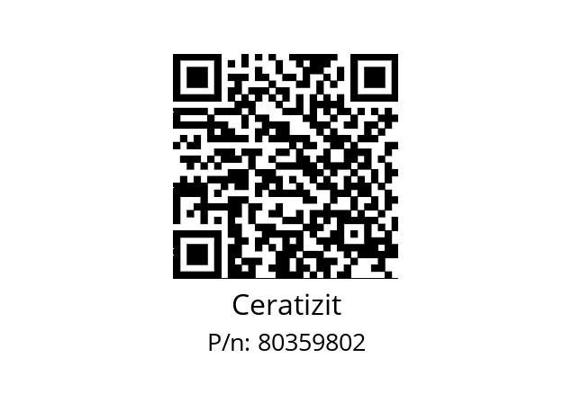   Ceratizit 80359802