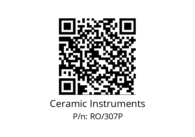   Ceramic Instruments RO/307P