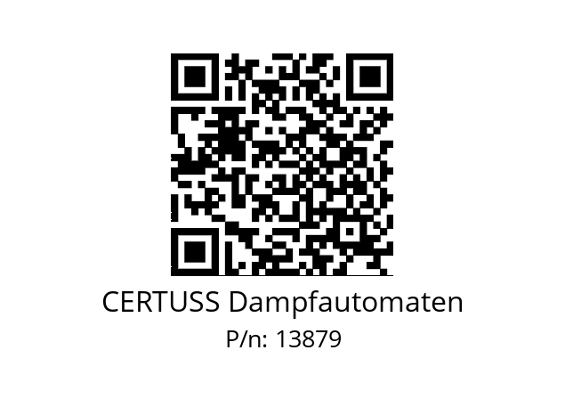   CERTUSS Dampfautomaten 13879