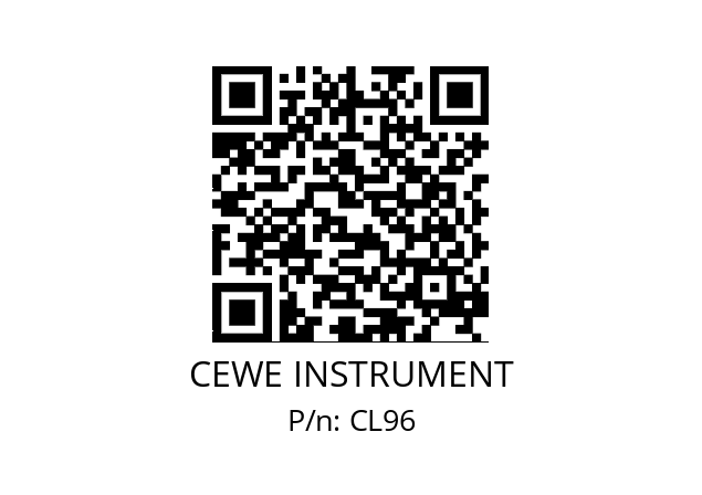   CEWE INSTRUMENT CL96