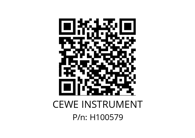   CEWE INSTRUMENT H100579