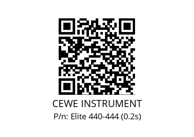   CEWE INSTRUMENT Elite 440-444 (0.2s)