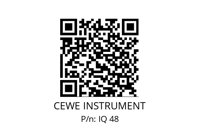   CEWE INSTRUMENT IQ 48