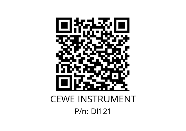   CEWE INSTRUMENT DI121