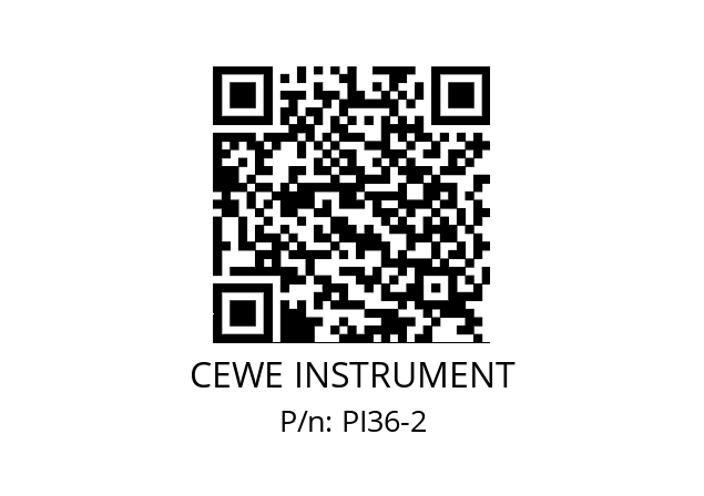   CEWE INSTRUMENT PI36-2