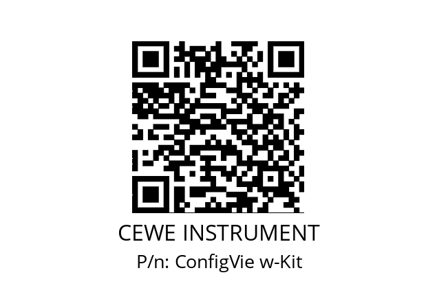   CEWE INSTRUMENT ConfigVie w-Kit