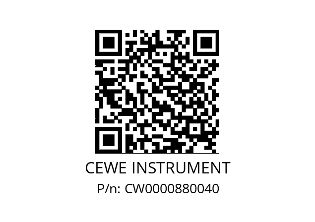   CEWE INSTRUMENT CW0000880040