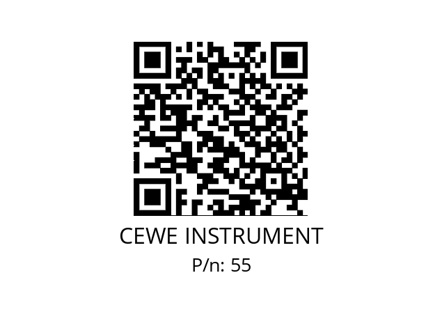   CEWE INSTRUMENT 55