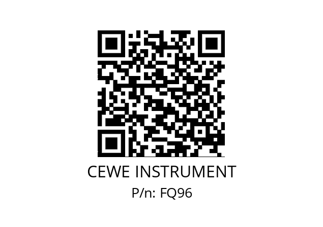   CEWE INSTRUMENT FQ96