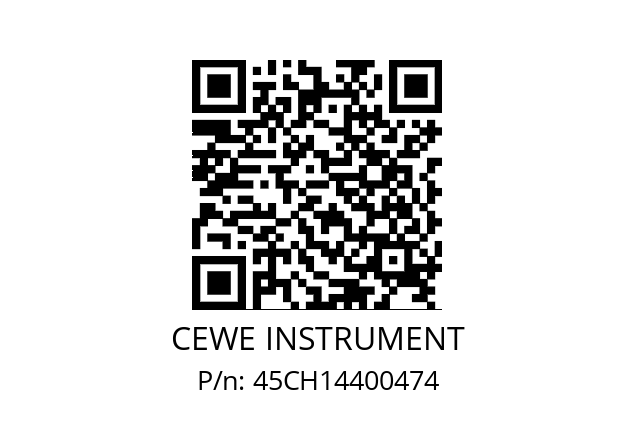   CEWE INSTRUMENT 45CH14400474