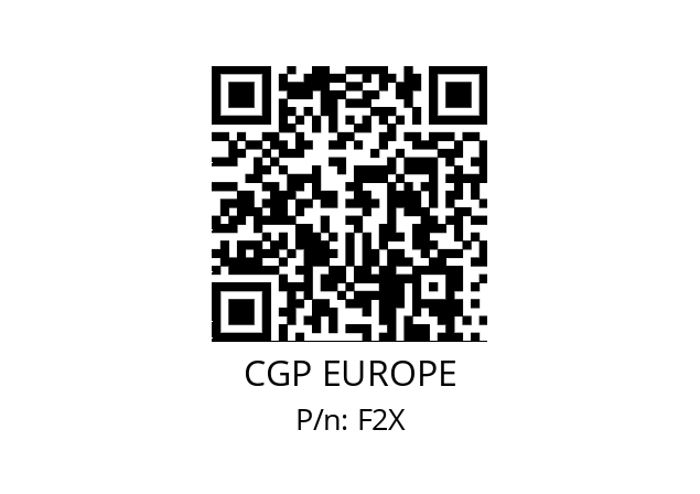   CGP EUROPE F2X