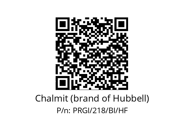   Chalmit (brand of Hubbell) PRGI/218/BI/HF