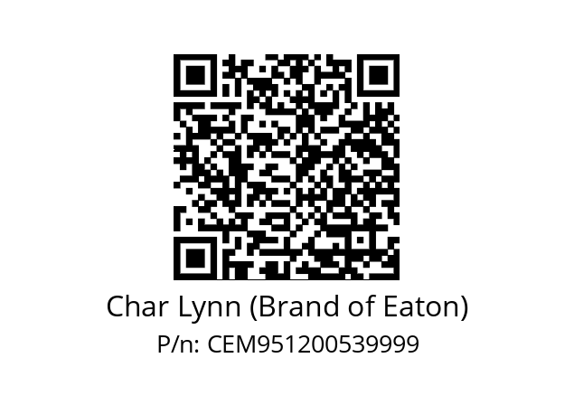   Char Lynn (Brand of Eaton) CEM951200539999