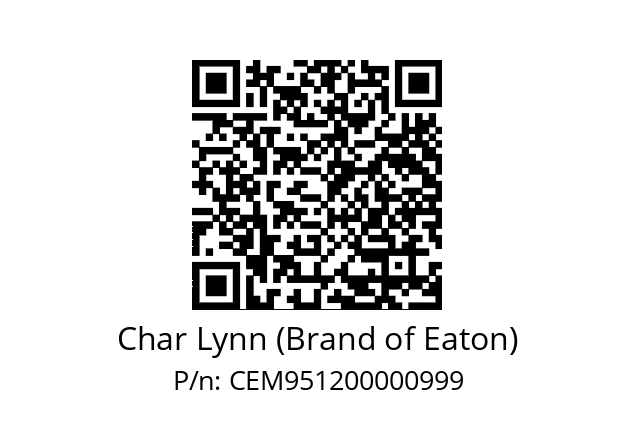   Char Lynn (Brand of Eaton) CEM951200000999